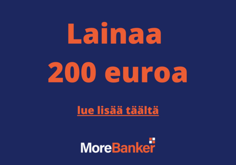 Lainaa 200 euroa